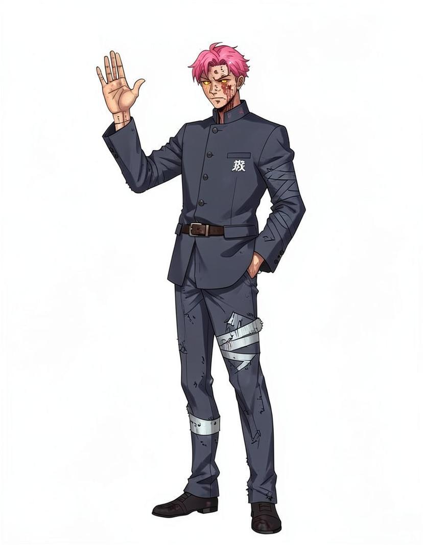 Daichi Kobayashi, a Jujutsu Kaisen OC made on GenTube