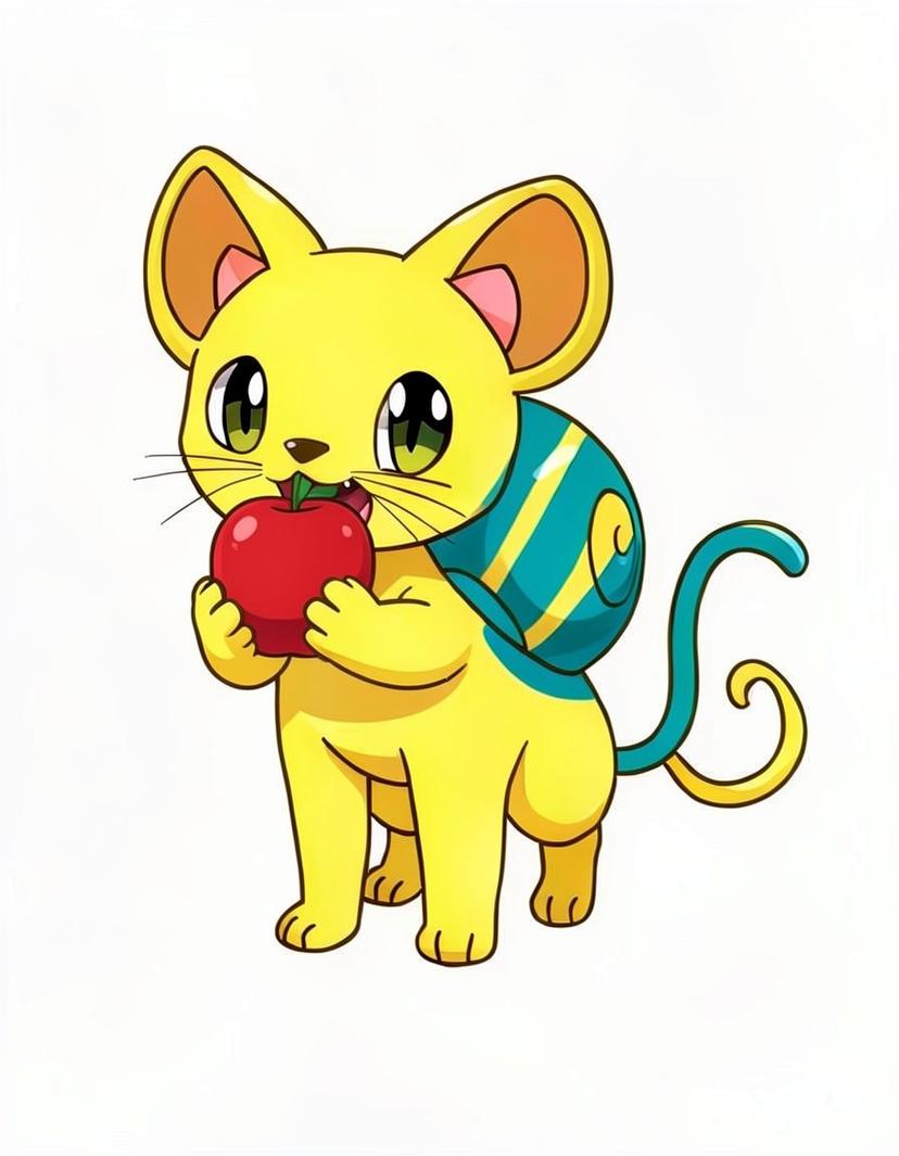 Ripplepaw, a Pokemon OC made on GenTube