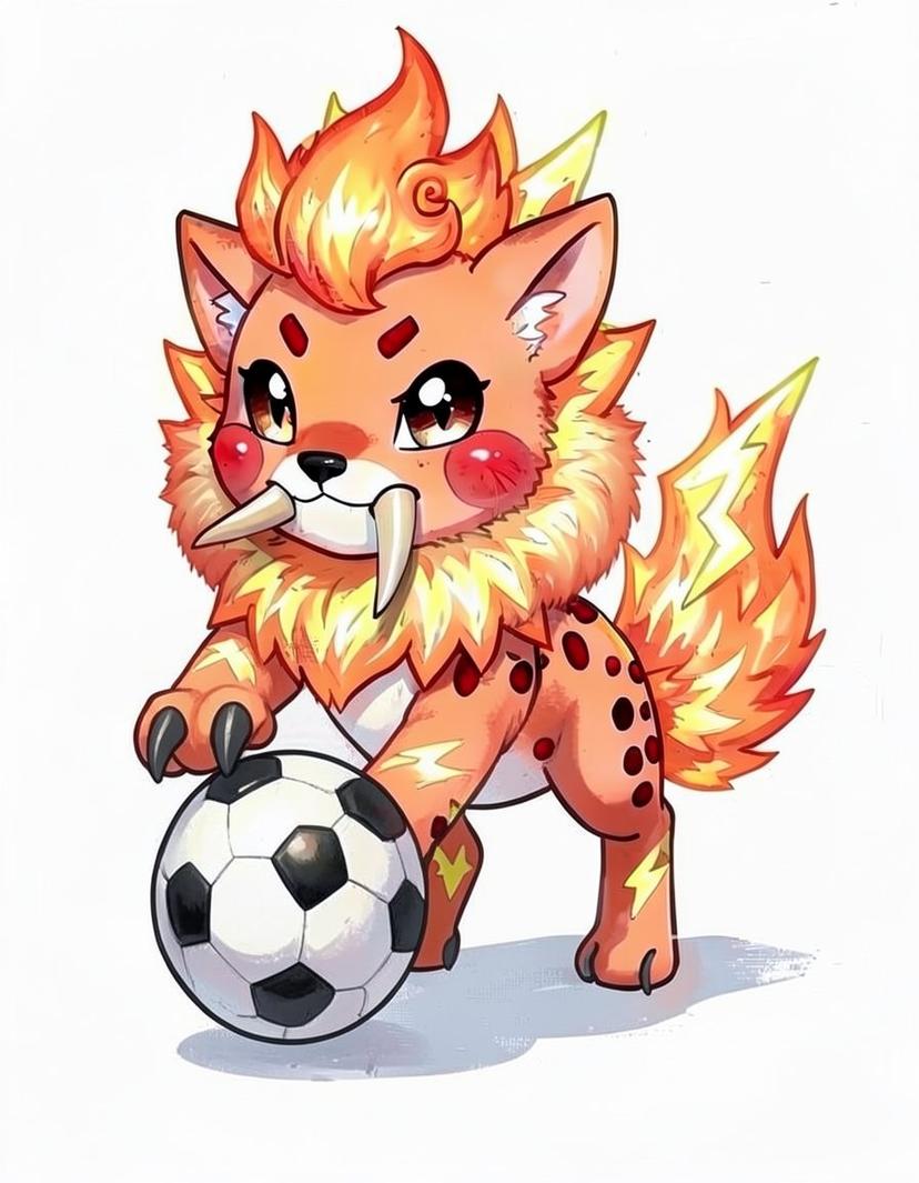Pyronaldo, a Pokemon OC made on GenTube