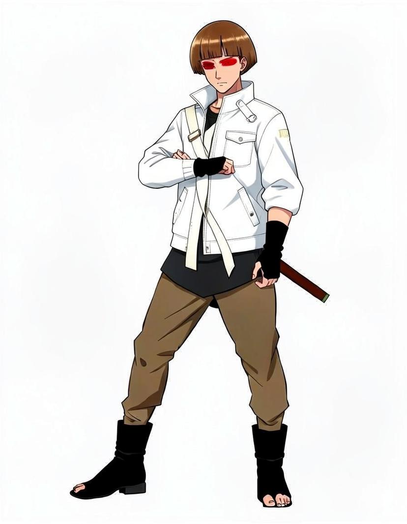 Silent Cedar, a Naruto OC made on GenTube