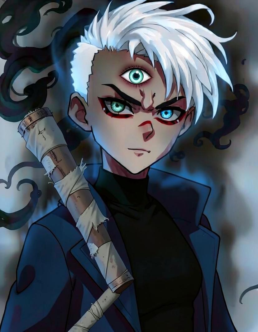 The overseer, a Jujutsu Kaisen OC made on GenTube