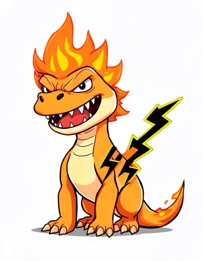 Zigflare, a Pokemon OC made on GenTube