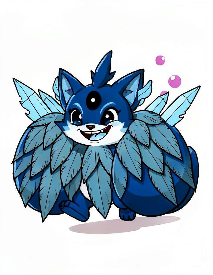 MysticPurr, a Pokemon OC made on GenTube