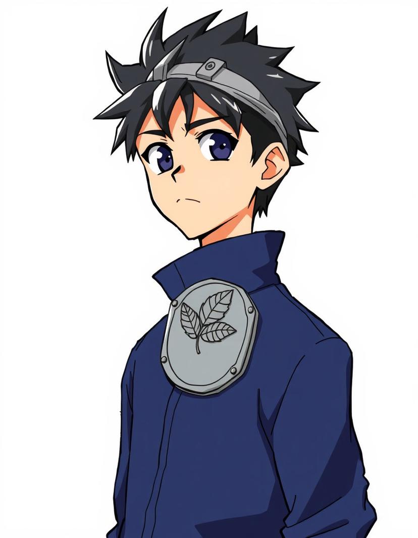 Aeron Vale, a Naruto OC made on GenTube