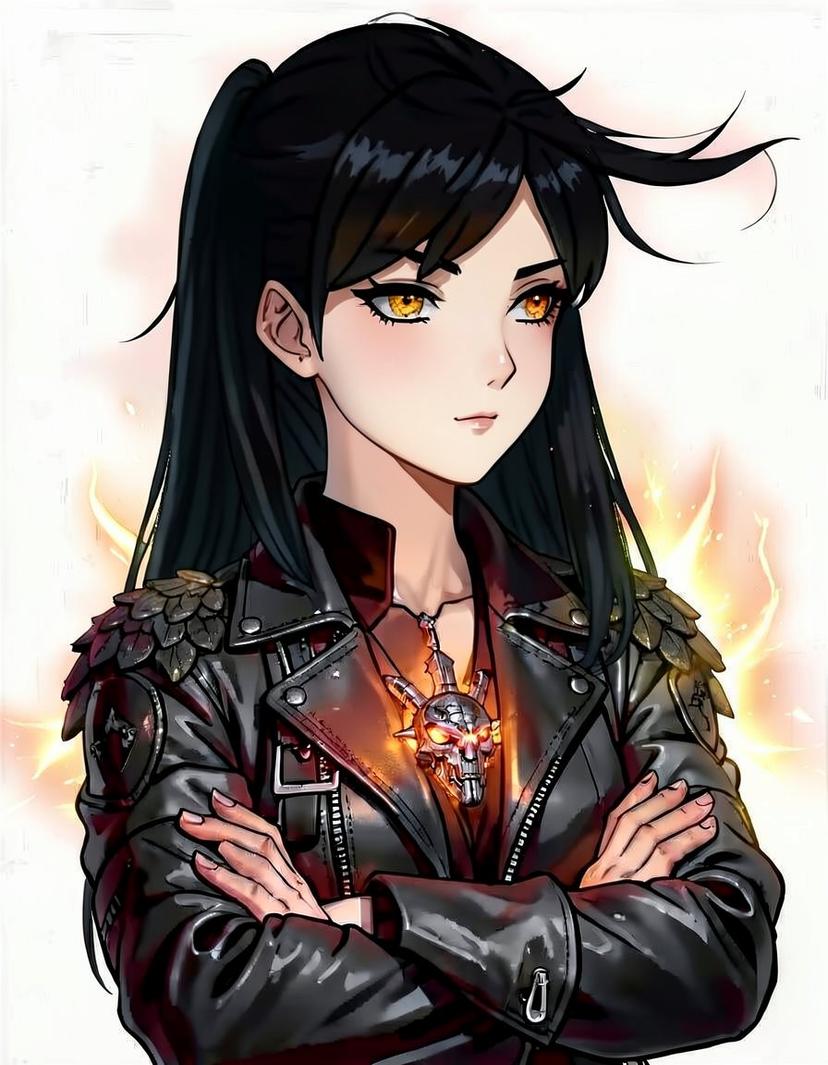 Raventhorn, a Fourth Wing OC made on GenTube