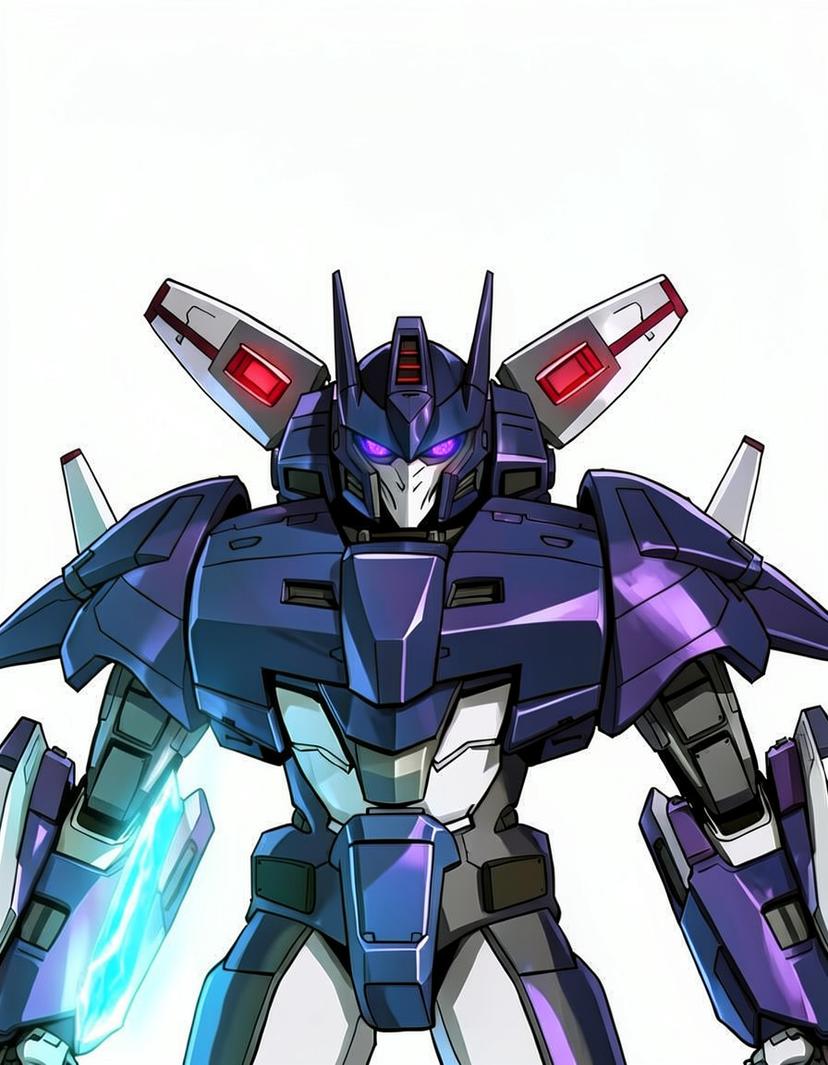 Stingray, a Transformers OC made on GenTube