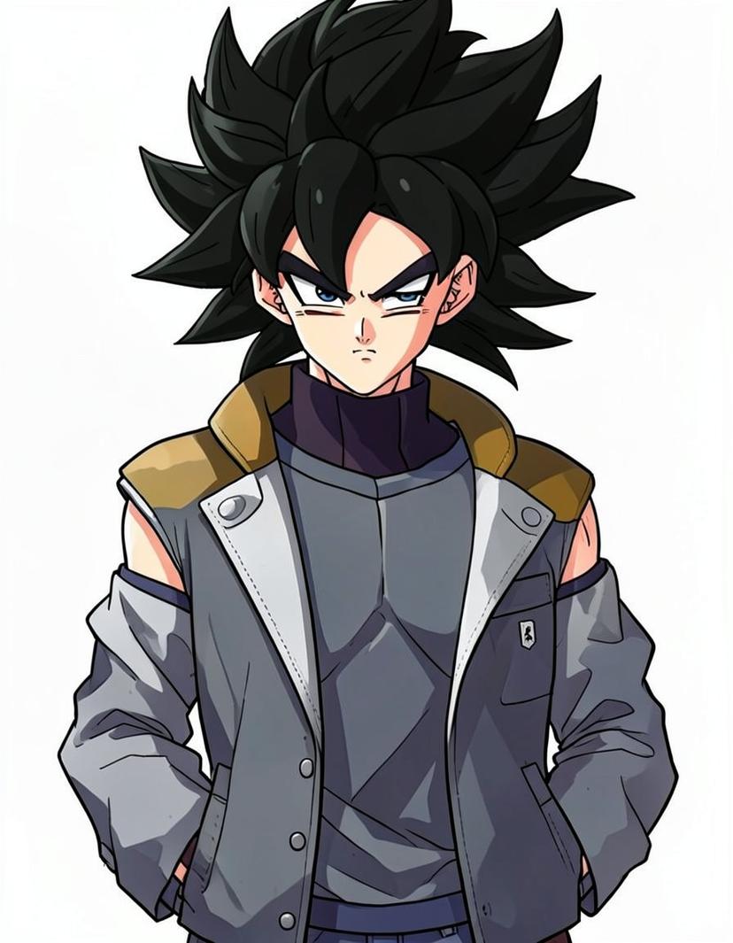 Ravok, a Dragon Ball OC made on GenTube