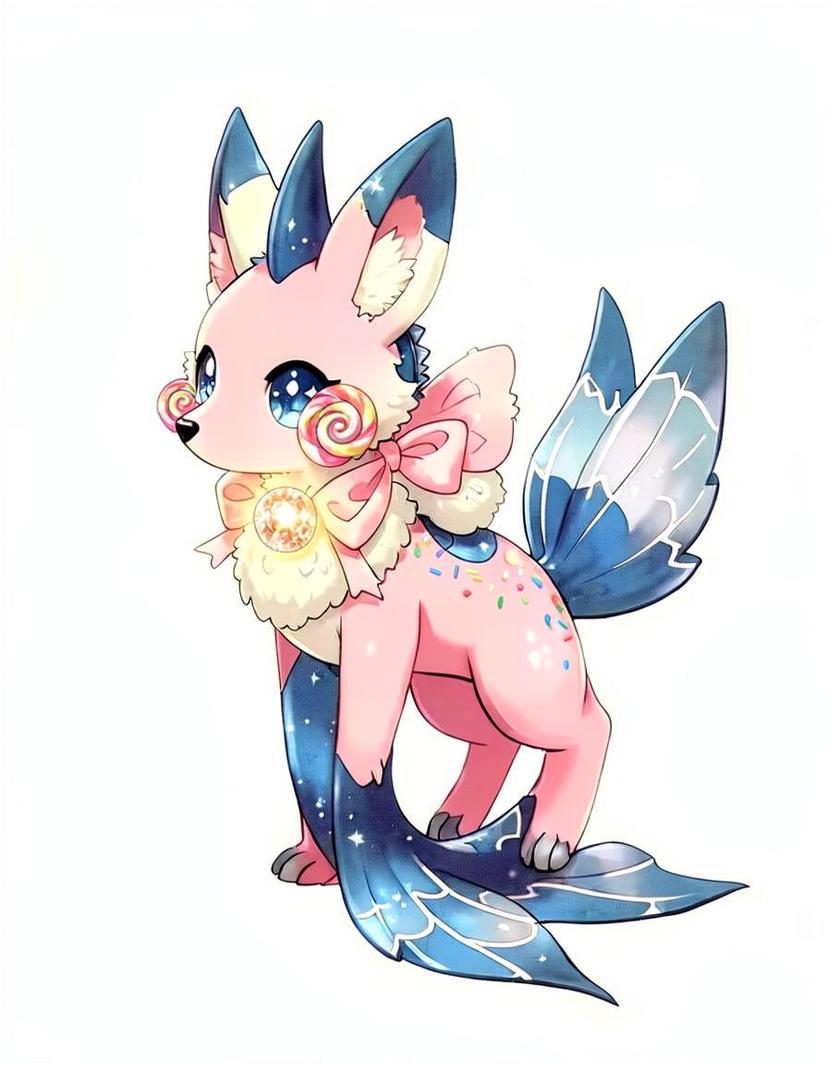 Aquavix, a Pokemon OC made on GenTube