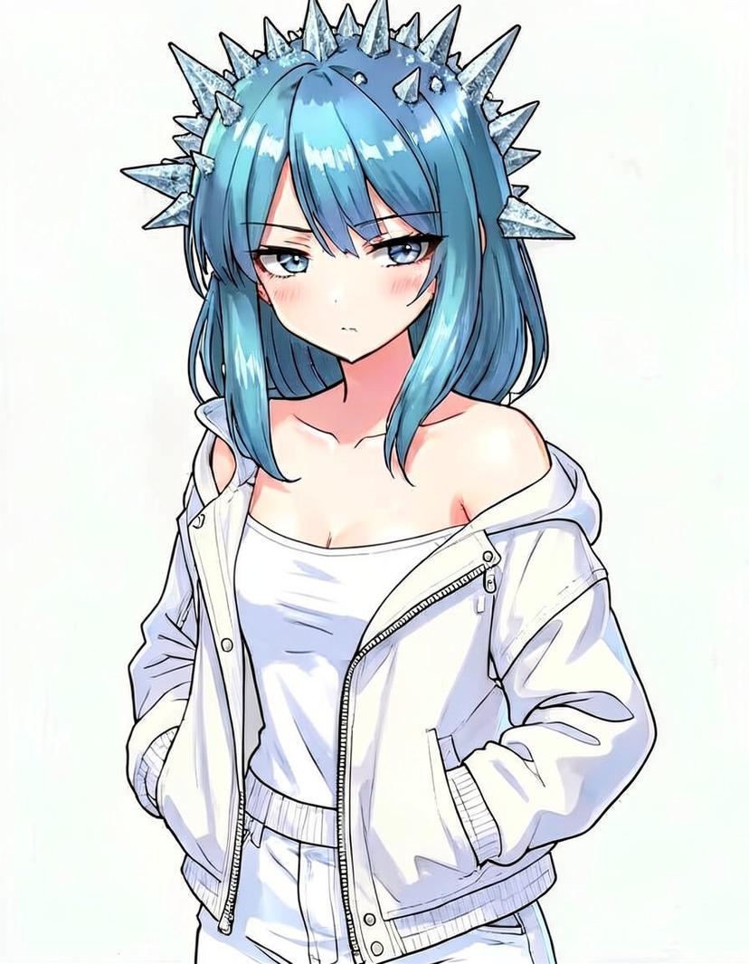 Frostscale, a Wings of Fire OC made on GenTube