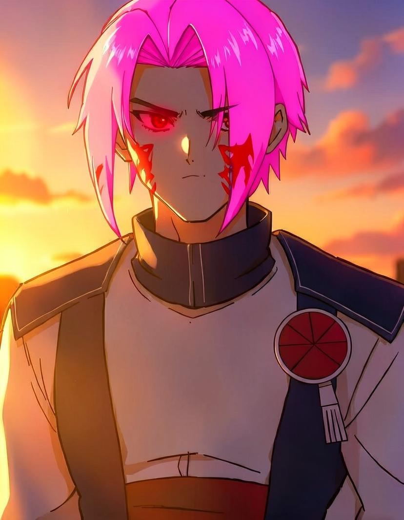 Scarlet Crest, a Naruto OC made on GenTube