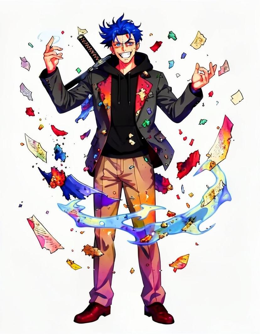 KARSH, a Jujutsu Kaisen OC made on GenTube