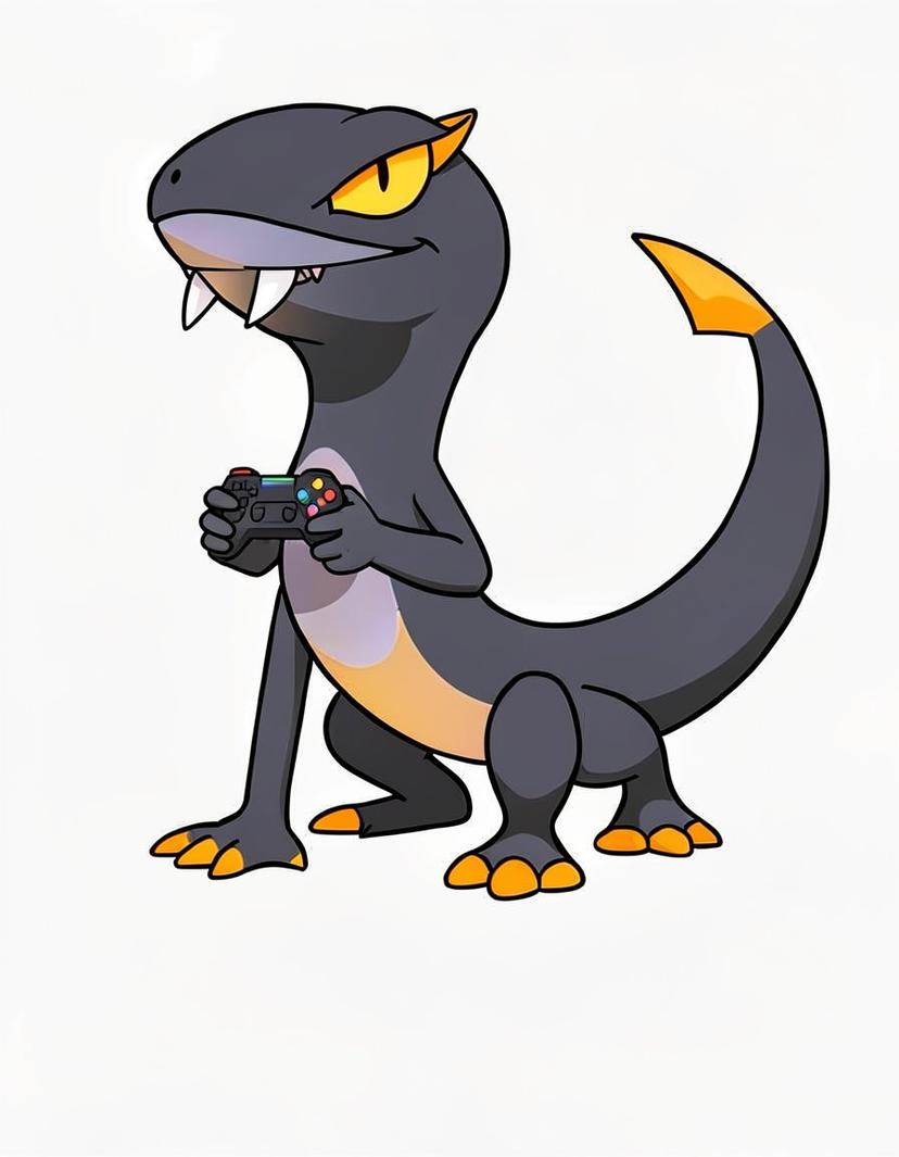 Umbrascale, a Pokemon OC made on GenTube