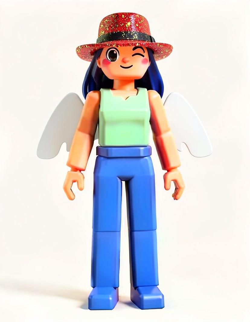 Cinnamoroll, a Roblox OC made on GenTube