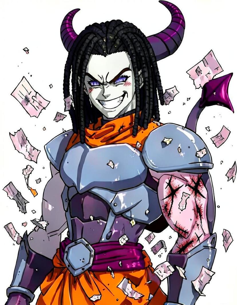 Arctus, a Dragon Ball OC made on GenTube