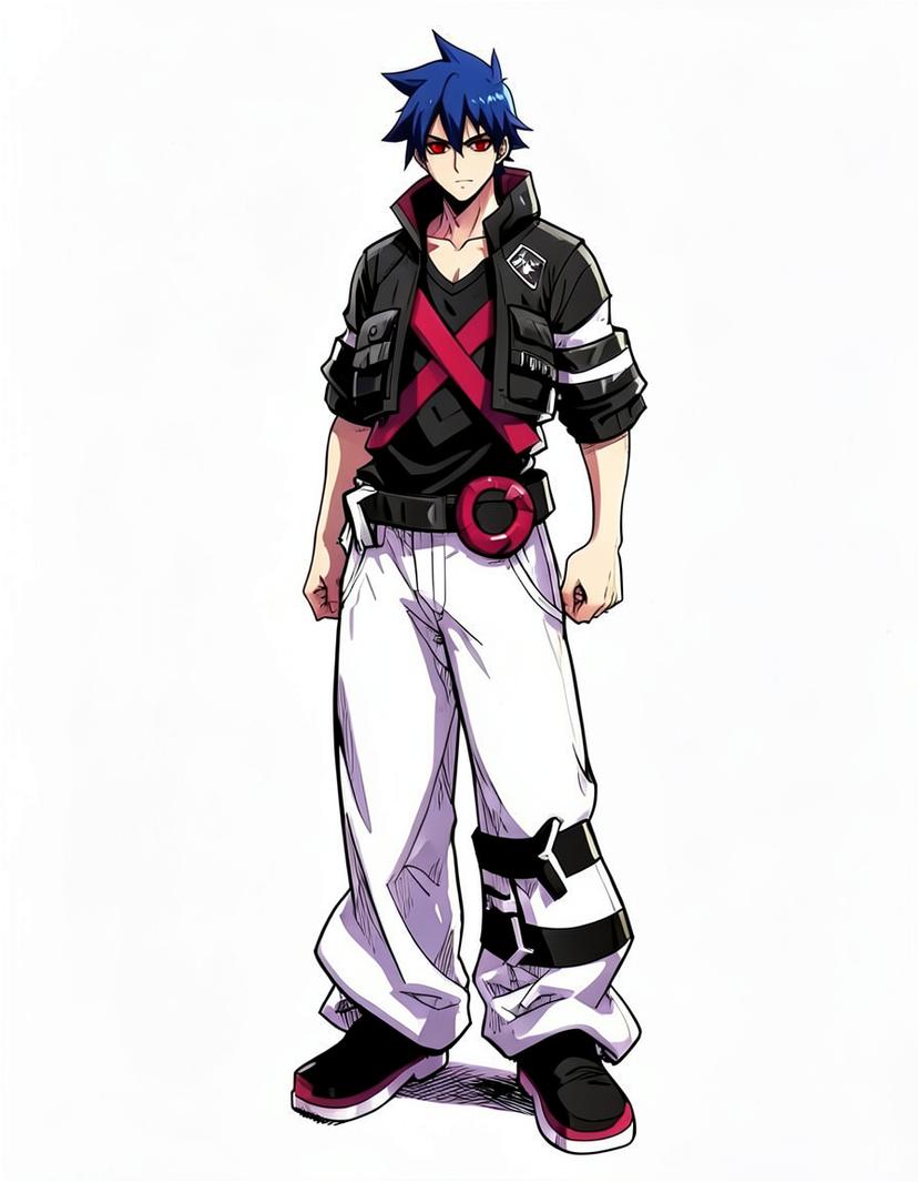 Hayato Arakawa, a Jujutsu Kaisen OC made on GenTube