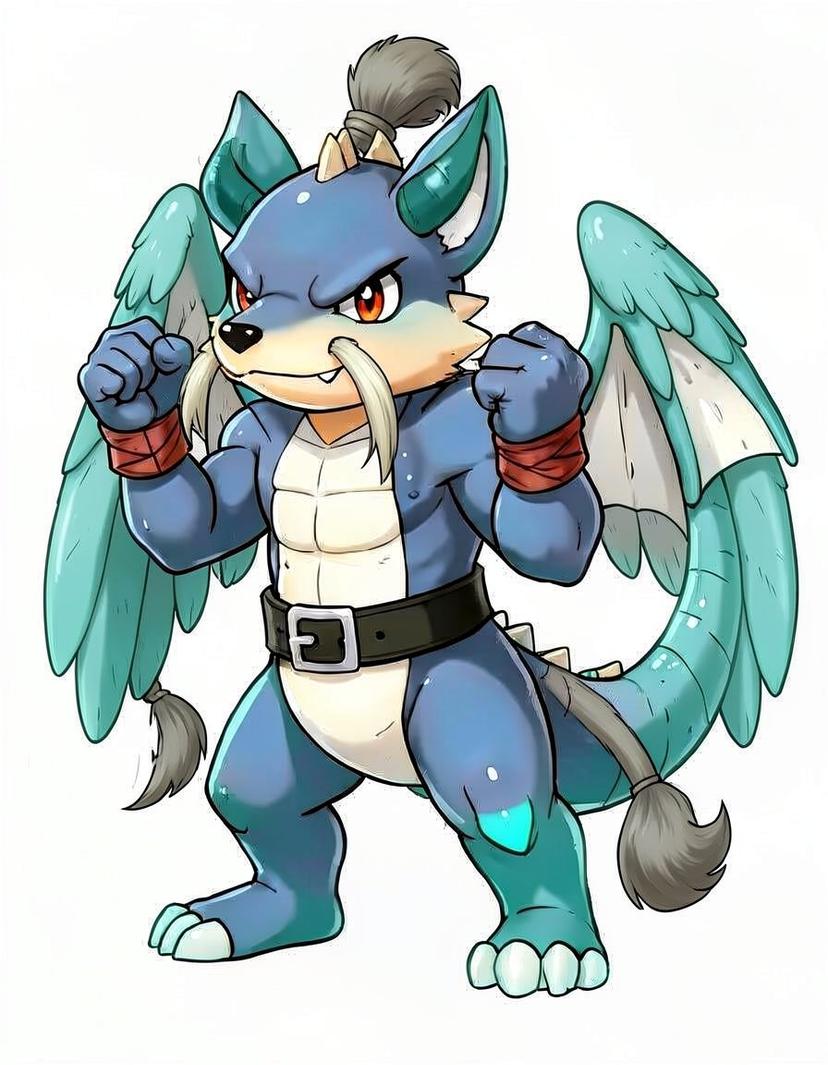 Scalehowl, a Pokemon OC made on GenTube