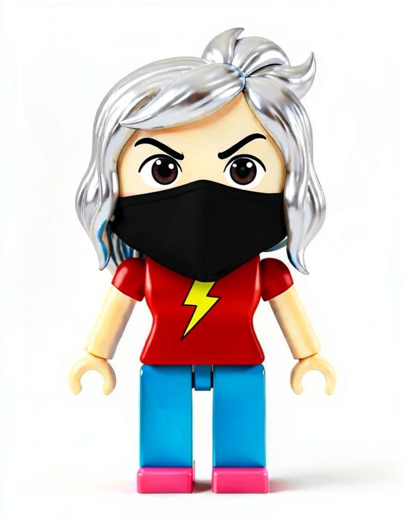 Sunny Spark, a Roblox OC made on GenTube