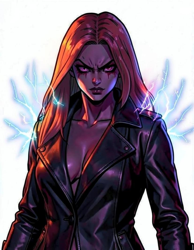 Arcane Magneta, a Marvel Superhero OC made on GenTube
