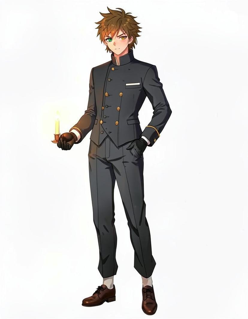 Senda Itedo, a Jujutsu Kaisen OC made on GenTube