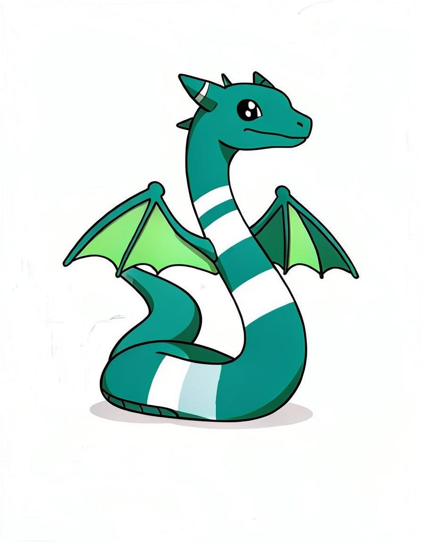 Scalehiss, a Pokemon OC made on GenTube