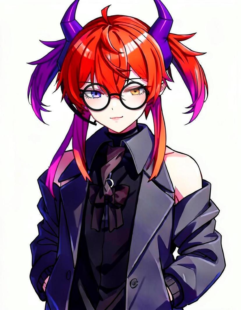 CrimsonPulse, a Vocaloid OC made on GenTube