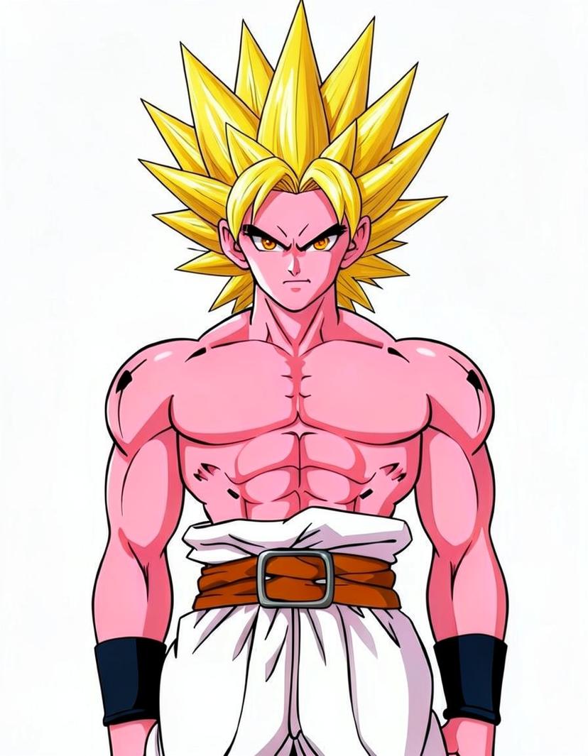 Glimmerix, a Dragon Ball OC made on GenTube