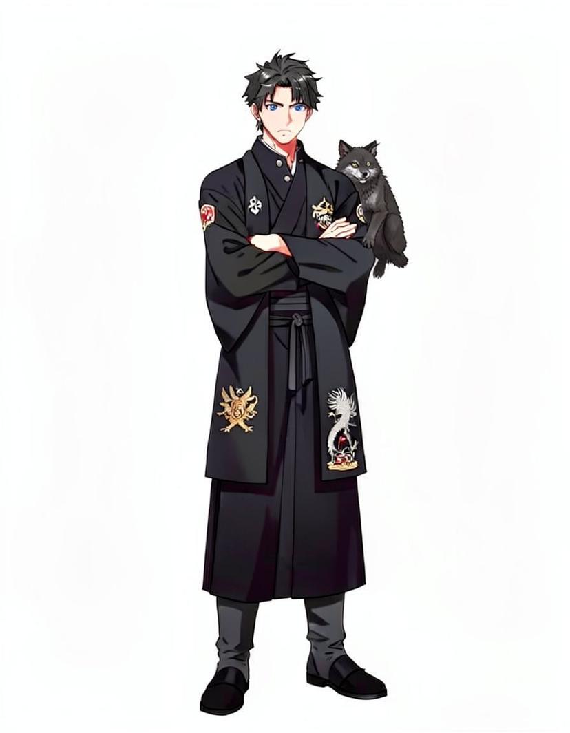 Cameron, a Jujutsu Kaisen OC made on GenTube