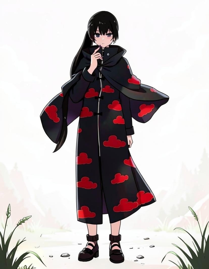 Nightshade Veil, a Naruto OC made on GenTube