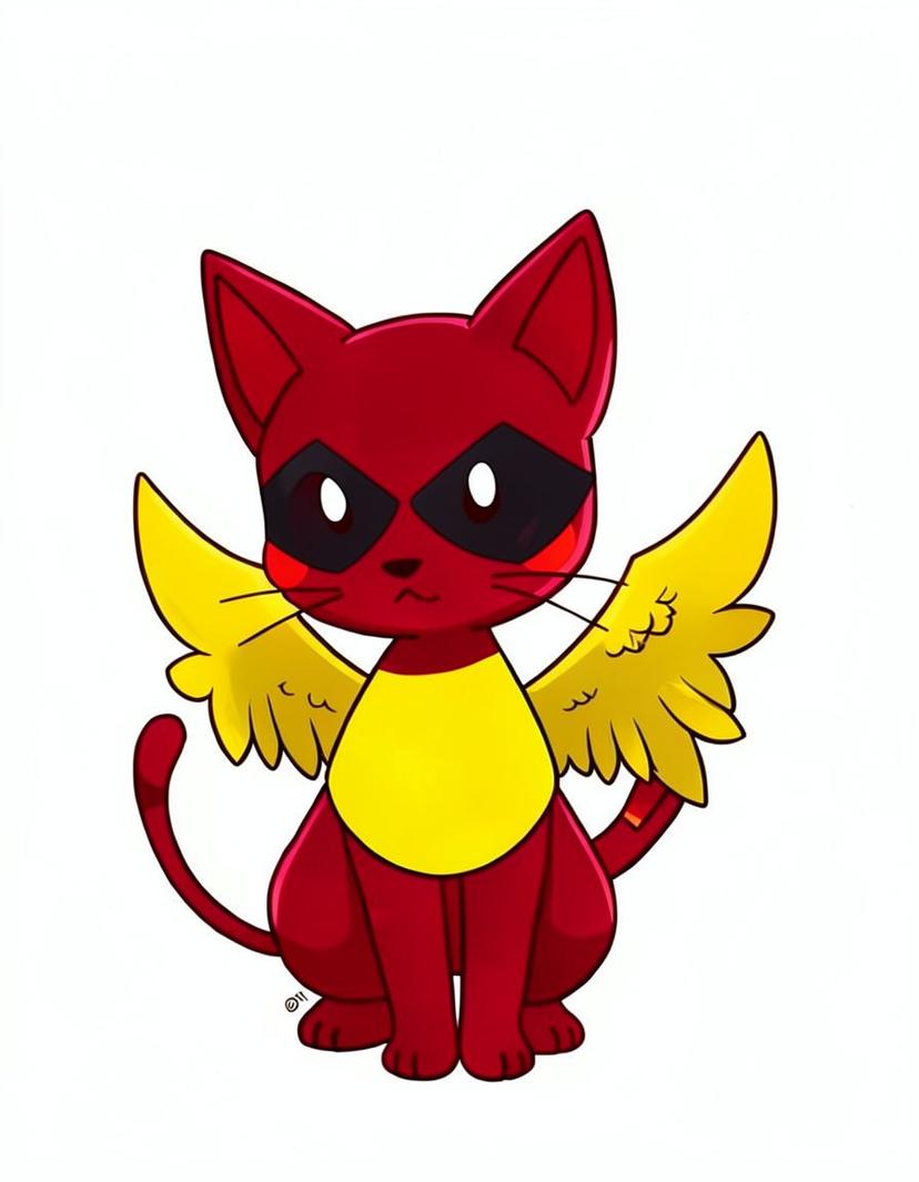 Pyrowhisk, a Pokemon OC made on GenTube