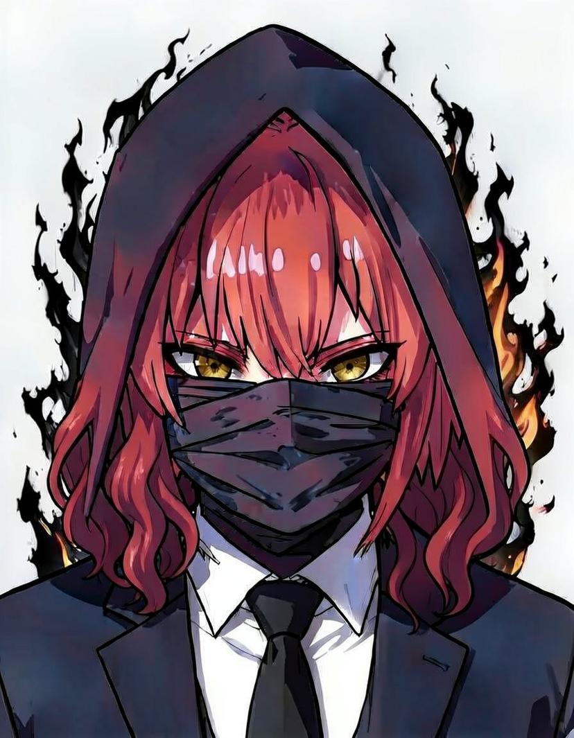 Crimson Edge, a Chainsaw Man OC made on GenTube