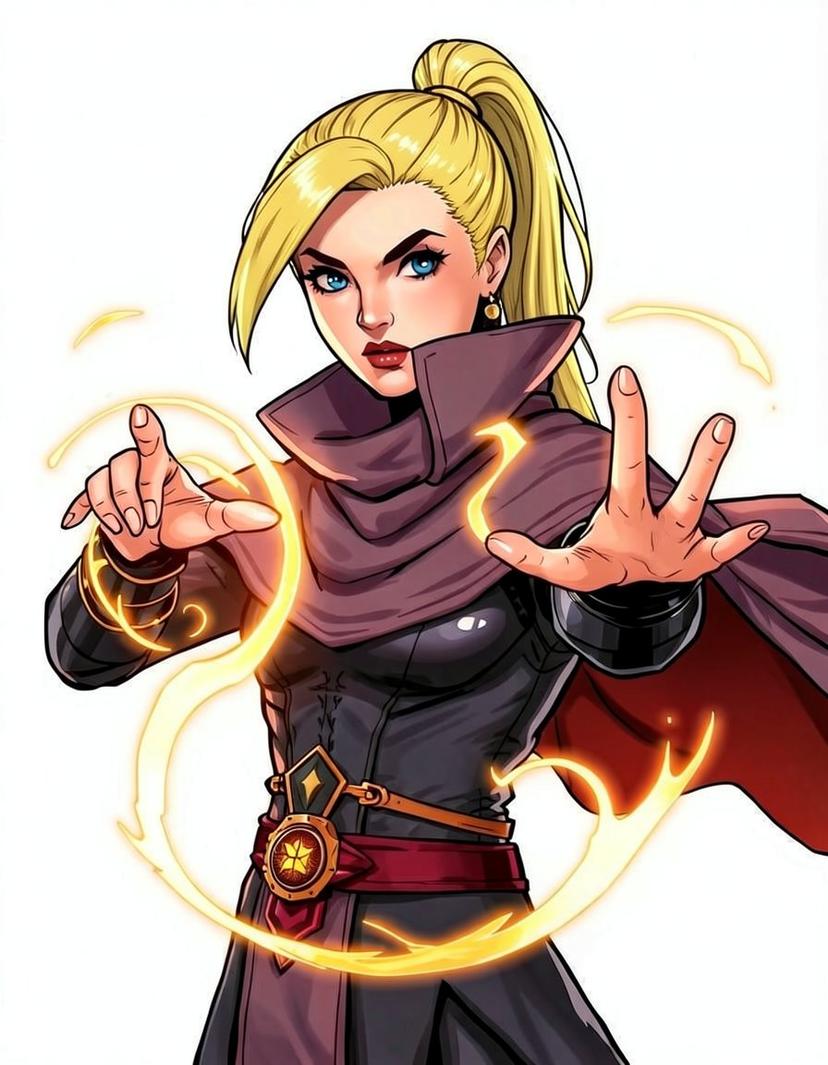 vallory, a Marvel Superhero OC made on GenTube