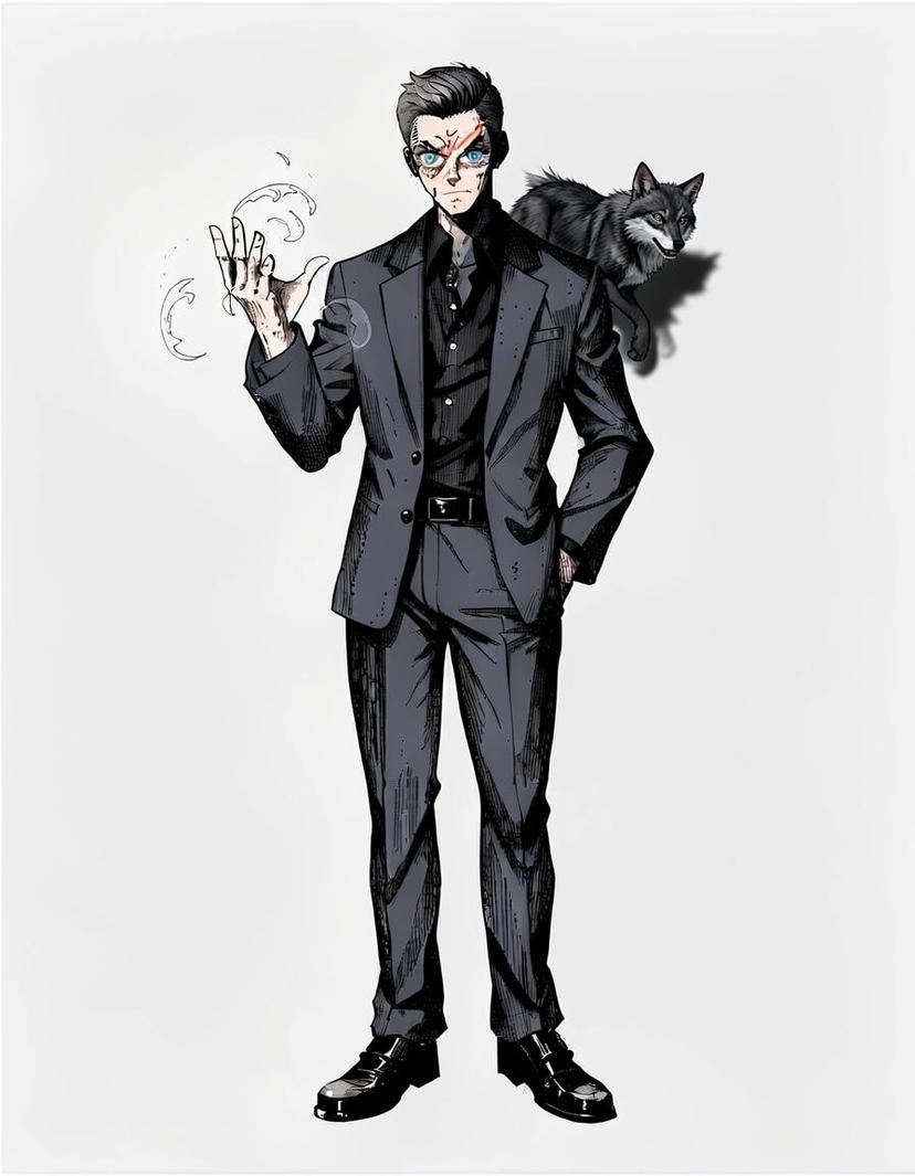 Rin Kurogane, a Jujutsu Kaisen OC made on GenTube