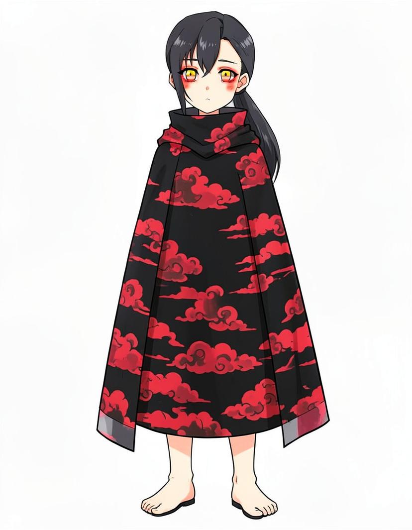Lyran Shade, a Naruto OC made on GenTube