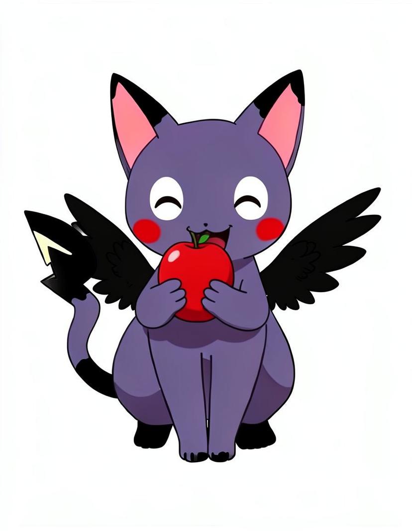 Spectrepaws, a Pokemon OC made on GenTube