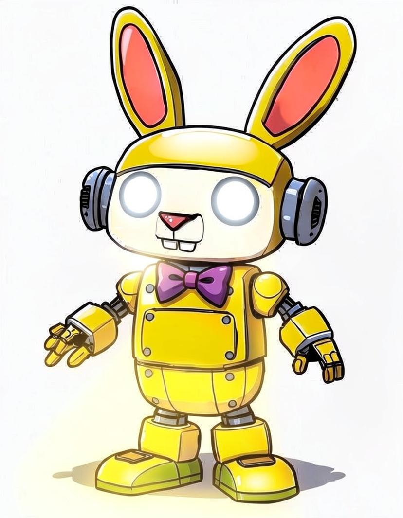 Toy Spring Bonnie, a FNAF OC made on GenTube