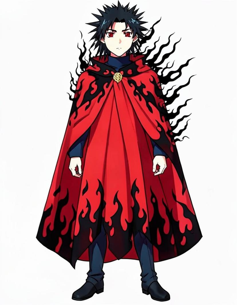 Abyssflare, a Naruto OC made on GenTube