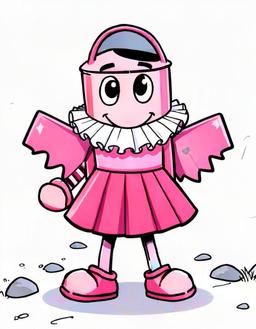 Luna, a Dandy's World OC made on GenTube
