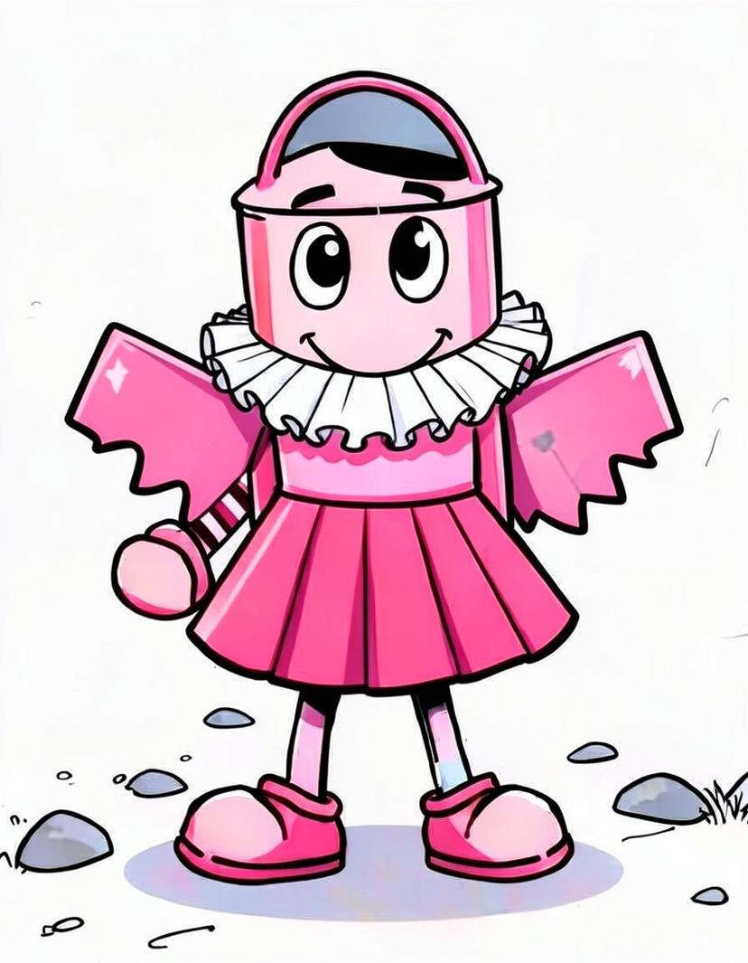 Luna, a Dandys World OC made on GenTube