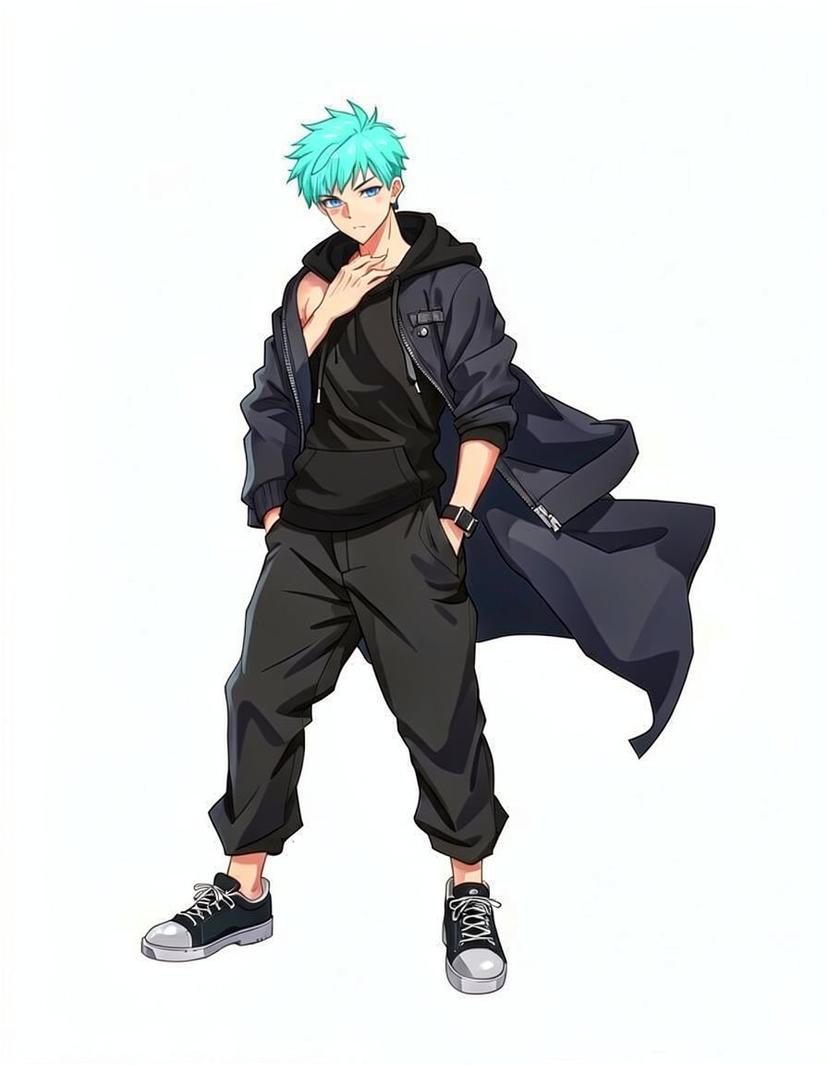 Chroma Orihara, a Jujutsu Kaisen OC made on GenTube