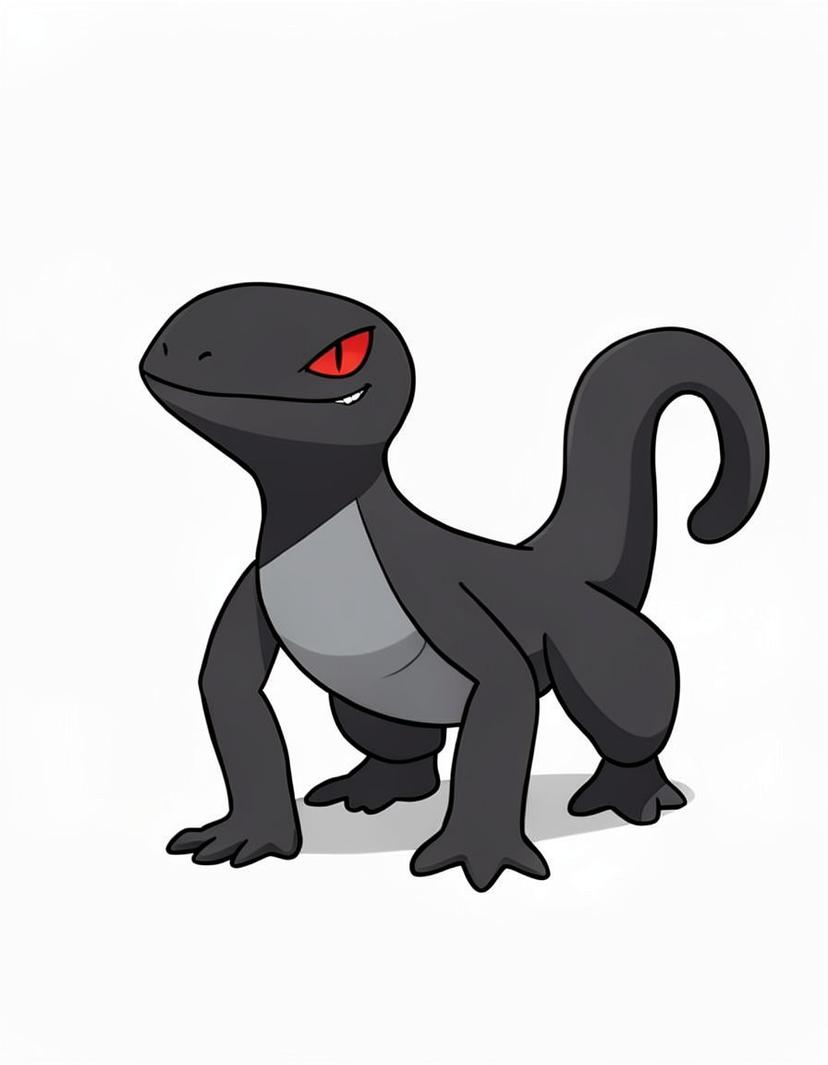 Murkscale, a Pokemon OC made on GenTube
