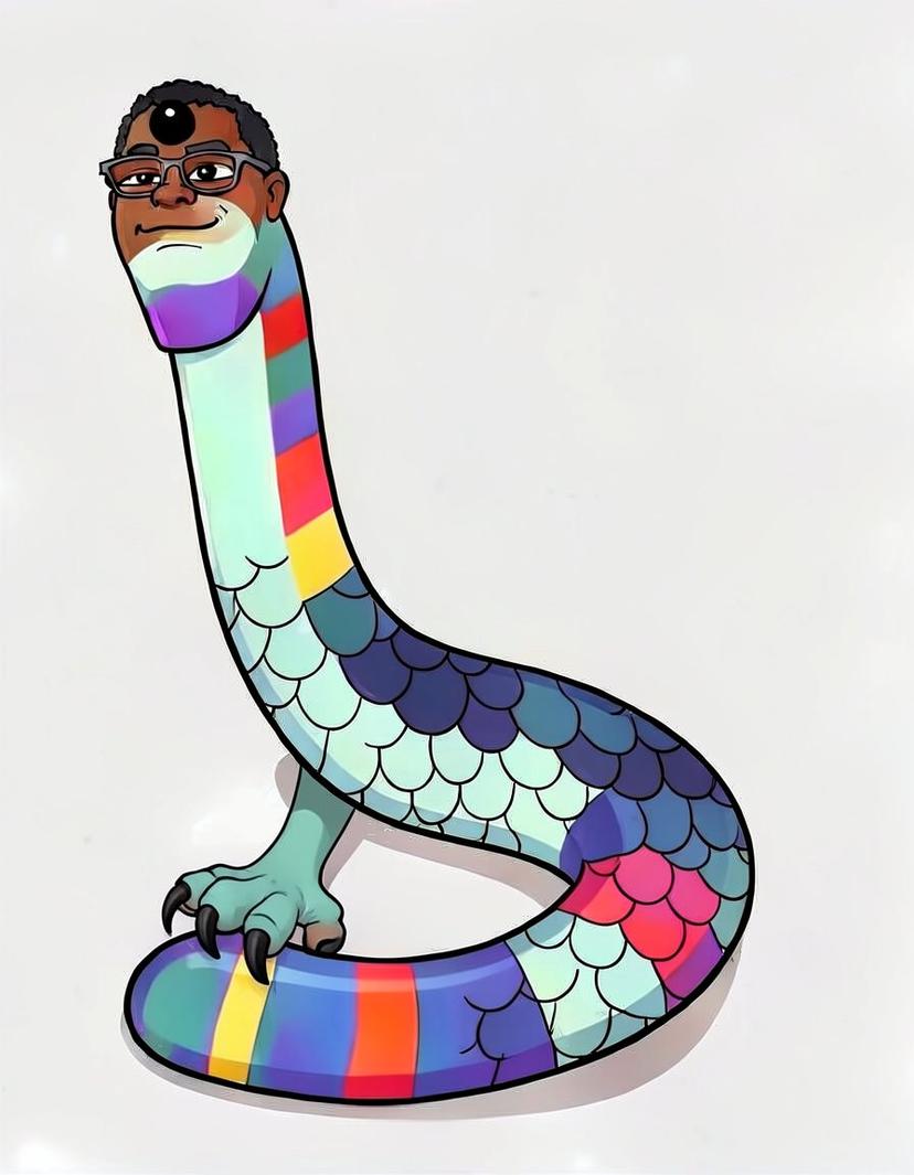 Gaysnake, a Pokemon OC made on GenTube