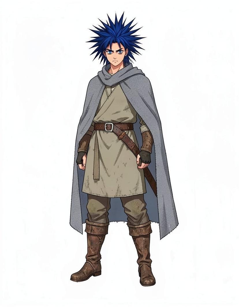 Silent Zephyr, a Naruto OC made on GenTube