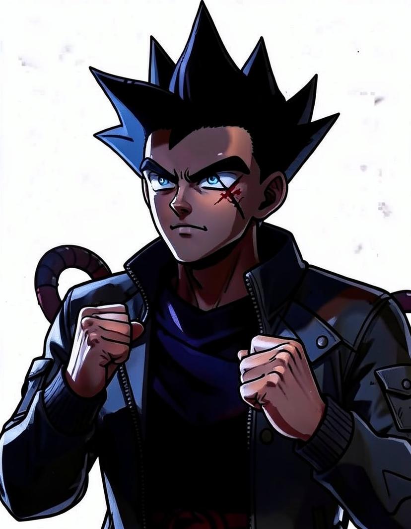 Kairo, a Dragon Ball OC made on GenTube