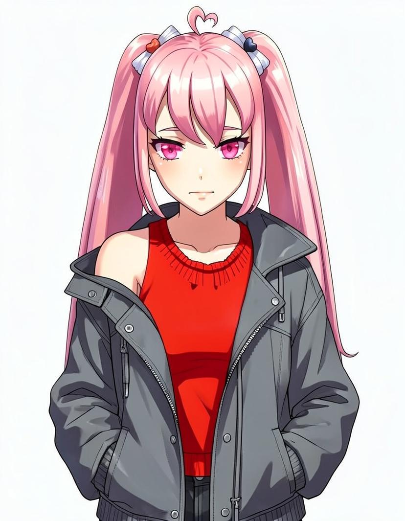 Kyoko, a DDLC OC made on GenTube