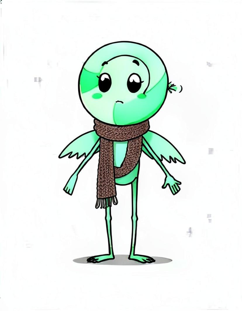 Minty Swirl, a Dandys World OC made on GenTube