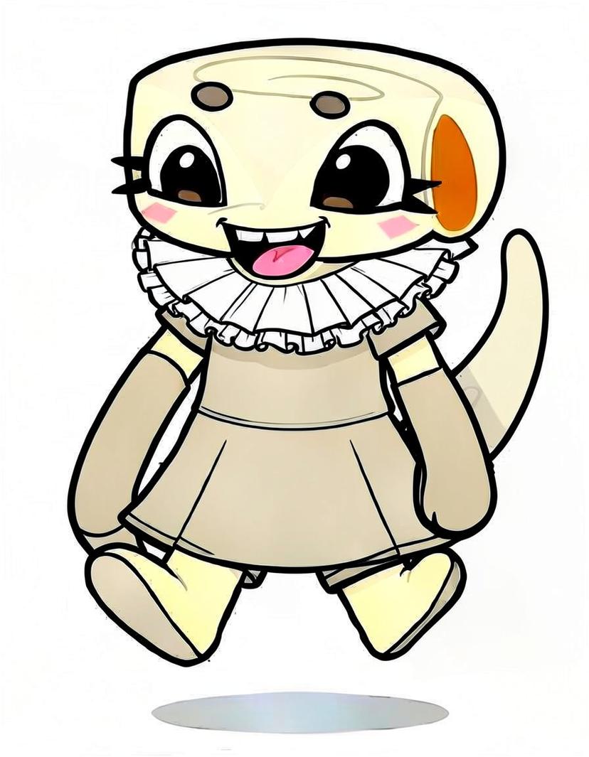 Shelly, a Dandys World OC made on GenTube
