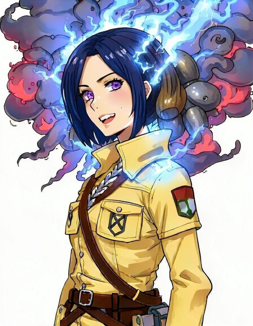 Isolde, a Attack on Titan OC made on GenTube