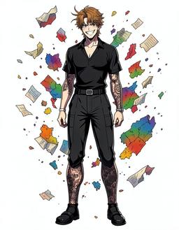 Tsubasa Arakawa, a Jujutsu Kaisen OC made on GenTube
