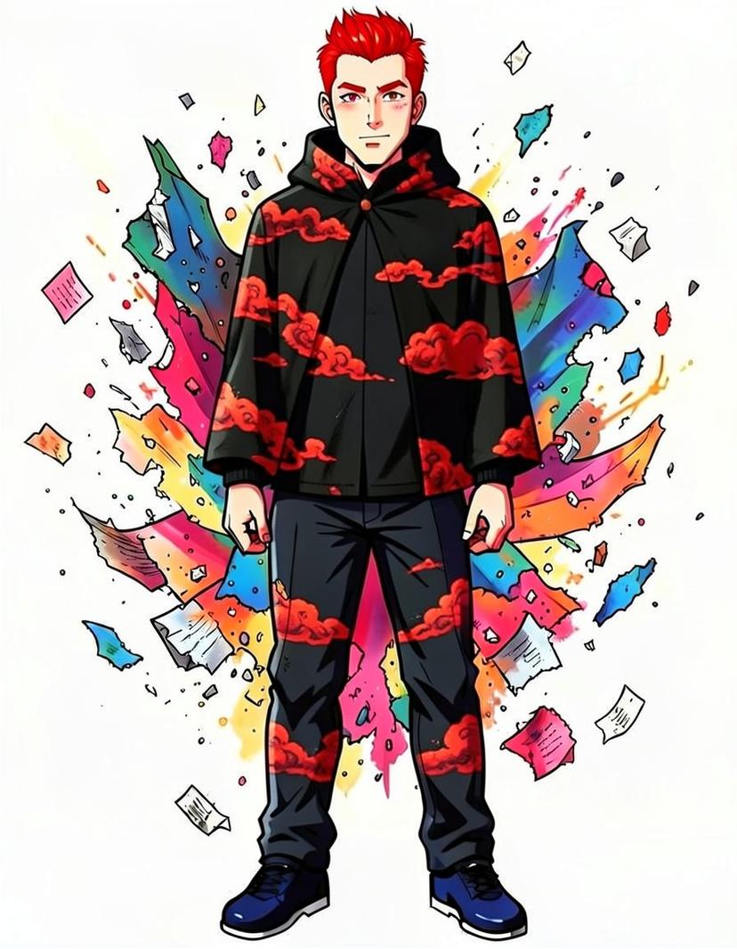 Alex, a Naruto OC made on GenTube