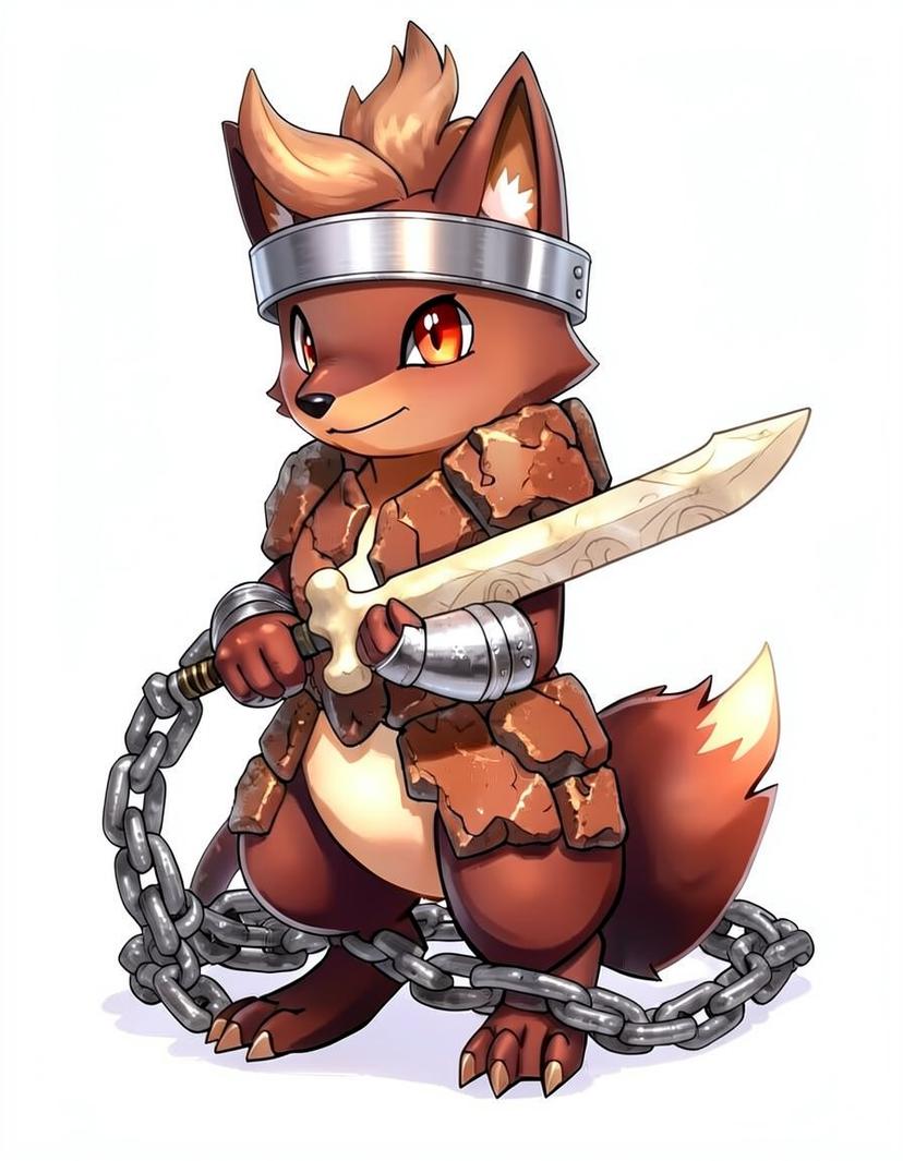 Fenrisord, a Pokemon OC made on GenTube